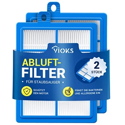 Immagine di VIOKS Filtro Hepa per aspirapolvere AEG HEPA13 AFS1W AEF13W 900167768/2 Philips FC8038/01 FC9150 e LX7 VX6 VX7