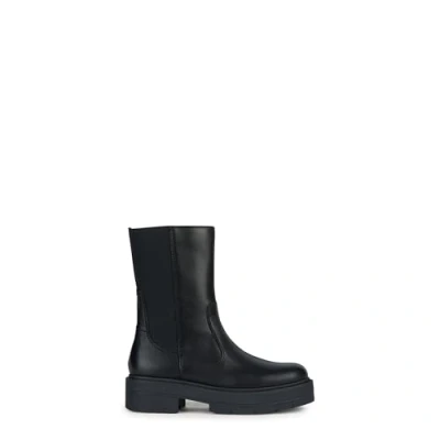 Immagine di Geox Spherica Stivaletti con plateau, Donna, Taglia: 37, Black Pelle