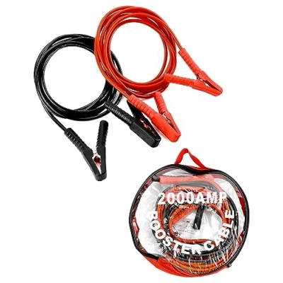 Immagine di QWORK® 4 Metri 2000amp Cavi Avviamento Auto, Batteria con Borsa
