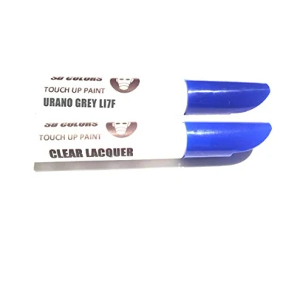Immagine di SD COLORS 12 ml Vernice Ritocco con Pennello, Trasparente e Primer URANO Grey (LI7F) Compatibile VW/Audi Riparazione di Graffi, Scheggiature Verniciatura