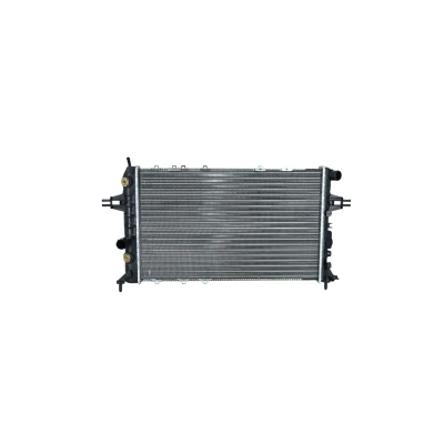Immagine di NRF 58178A Radiatore motore Alluminio 600 378 34 FULL KIT Alette di raffreddamento montate meccanicamente OPEL: Astra G Caravan, Zafira A, CC