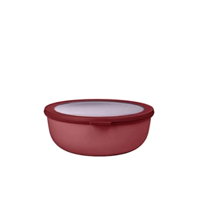 Immagine di Mepal Multi Bowl Cirqula Round Contenitori Plastica con Coperchio Adatto come contenitore ermetico per Frigo, microonde, Congelatore e piatti da portata Ciotole Cucina 2250 ml Vivid mauve