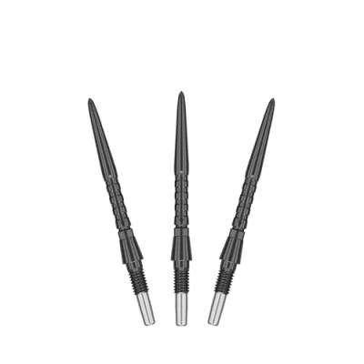Immagine di Target Darts Swiss Point Storm Dart Points, Surge (Confezione da 3 Set di Punte) 26MM Nero Cambia i Punti per Freccette, svizzeri, Gli Accessori Freccette Professionali