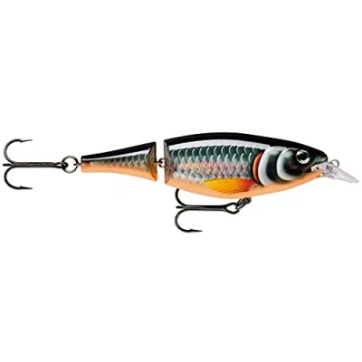 Immagine di Rapala Esca da Pesca Artificiale Spinning Multi Snodata X Rap Jointed Shad Finta di Simulazione per Acqua Dolce Profondità Nuoto 1.2 2.4m 13cm/46g Prodotta in Estonia Halloween