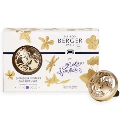 Immagine di Lampe Berger Lolita Lempicka Diffusore per auto, in ceramica, colore: oro, 4 cm
