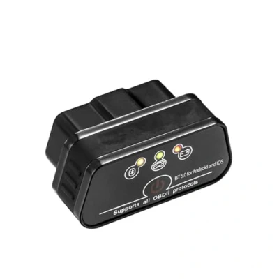 Immagine di KW901 Mini ELM327 V1.5 Bluetooth 5.0 Wireless OBD II OBD2 Car Auto Diagnostica Scan Tools compatibile con Android e IOS (nero)