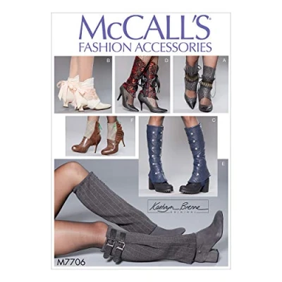 Immagine di McCall&#039;s Patterns Spat di Signore, Tessuto, Multicolore, 17.00 x 0.5 0.070 cm
