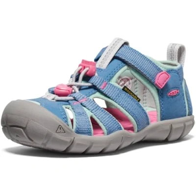 Immagine di Keen Seacamp II CNX Children Sandali da trekking per bambini, Taglia: 27/28, Black Tessuto