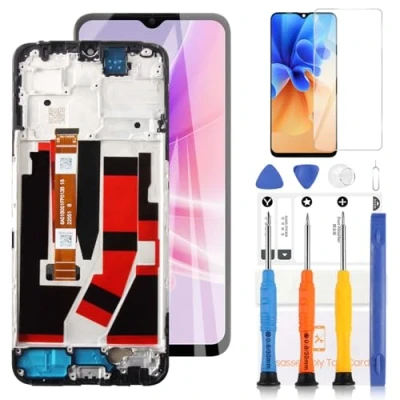 Immagine di LCD Display per Oppo A77 5G Schermo A57 Sostituzione dello CPH2339 PFTM20 Touch Screen Digitizer Assembly con Strumenti(Nero Cornice)