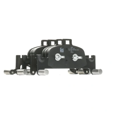 Immagine di FEBI BILSTEIN 16938 Kit pastiglie freno Assale anteriore Predisposto per contatto segnalazione usura con clip pistone AUDI: A6 C8 Avant, A4 B9 Sedan