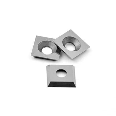 Immagine di CDBP 11 x 2,0 mm inserti in metallo duro quadrati da per tornitura del legno, reversibili, 3 pezzi