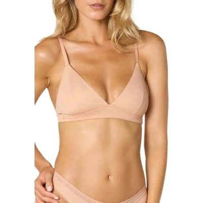 Immagine di Goldenpoint Donna Intimo Parte Alta del Completo Reggiseno Triangolo con Imbottitura Removibile e Spalline Regolabili in Microfibra Soft Touch