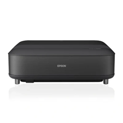 Immagine di Epson EH LS650B Videoproiettore PRO UHD 4K a ottica ultra corta, Proietta fino 120 pollici, Suono YAMAHA, 3LCD, Luminosità di 3600 Lumen, Android TV, Videogiochi, Home Cinema, Streaming in 4K,Nero