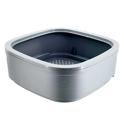 Immagine di WORMcube Vassoio Grigio aggiuntivo per compostaggio I Estensione Vermicompostaggio