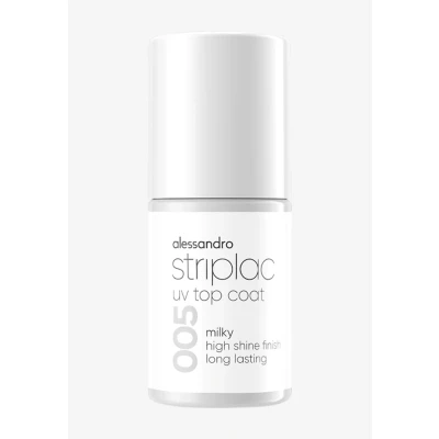 Immagine di alessandro Striplac UV Top COAT Coat, Taglia: 6.5 ml, Milky