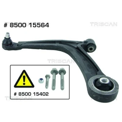 Immagine di TRISCAN 8500 15564 Braccio oscillante, Sospensione ruota con snodo portante/di guida, cuscinetto in gomma trasversale oscillante 17, 15,8