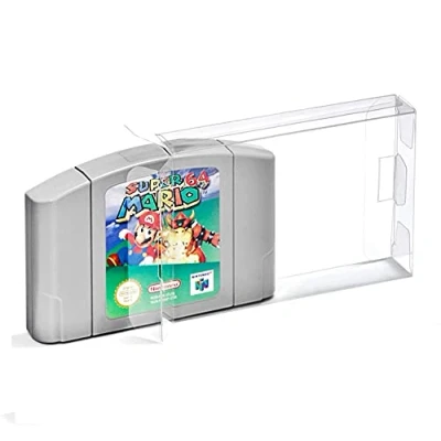 Immagine di Link e : 10 X Custodia protettiva in plastica per cartuccia di gioco compatibile con console Nintendo 64 N64