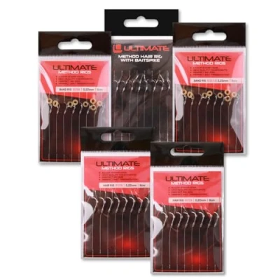 Immagine di Ultimate Method Feeder Rig Pack (40pcs) Terminali per pesce bianco