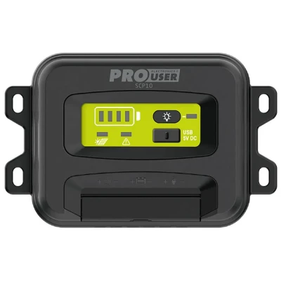Immagine di ProUser SCP10 Regolatore di carica PWM 12 V, 24 V 10 A