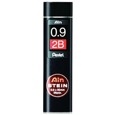 Immagine di Pentel C279 2BO Ain Stein Mine sottili, spessore tratto: 0,9 mm, durezza 2B, contenitore con 36 pezzi
