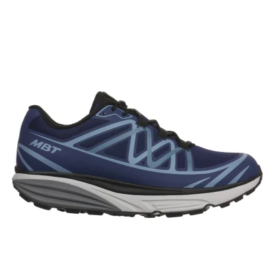 Immagine di MBT Simba ATR 2 SYM Scarpe da Ginnastica Uomo. Anatomiche e Confortevoli. Calzature fisiologiche, Comfort stabilità con Suola Rocker. Montagna. Blu