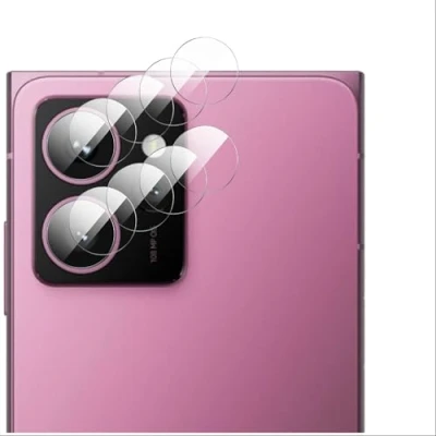 Immagine di GIOPUEY [Super Sottile 4 Pezzi Pellicola Fotocamera Compatibile con HMD Skyline, HD Vetro Temperato [Resistente ai Graffi] Protezione per Skyline