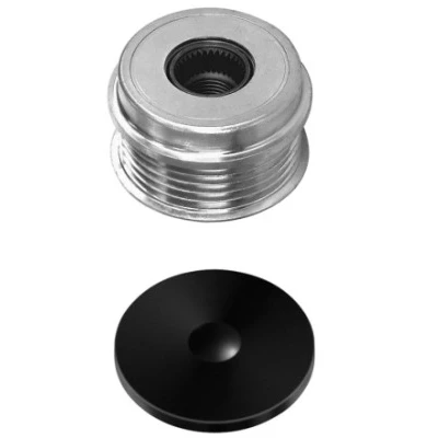 Immagine di HELLA 9XU 358 038 061 Puleggia Alternatore 36,5 con calotta/coperchio AUDI: A4 B6 Avant, B7 Sedan, VOLKSWAGEN: Passat B5 GP Variant