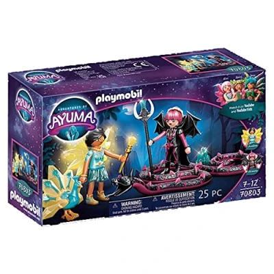 Immagine di PLAYMOBIL Adventures of Ayuma 70803 Crystal Fairy e Bat con i Compagni Animali, dai 7 Anni