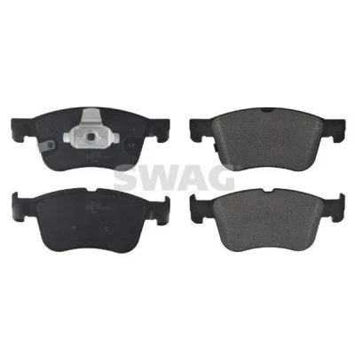 Immagine di SWAG 33 10 7334 Kit pastiglie freno Assale anteriore con segnalatore acustico usura clip pistone FORD: Focus Mk4 Hatchback, Puma SUV, Kuga Mk3