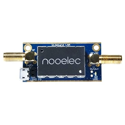 Immagine di LaNA Barebones Modulo Amplificatore a Bassissimo Rumore (LNA) per RF e Software Defined Radio (SDR). Capacità di Frequenza Banda Larga 20MHz 4000MHz con Bias Tee Opzioni Alimentazione USB