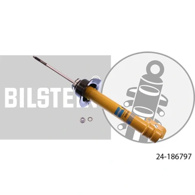 Immagine di BILSTEIN B6 4600 24 186797 Ammortizzatore Assale anteriore A pressione del gas Monotubo con reggimolla Spina superiore