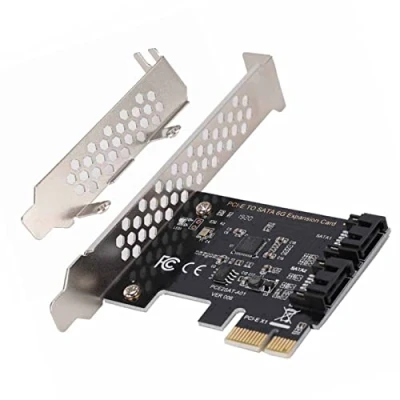 Immagine di Scheda PCI Express 6 Gbps Adattatore di espansione E a SATA 3.0 2 porte III per XP / 7/8, VISTA, , Linux, Server2003.