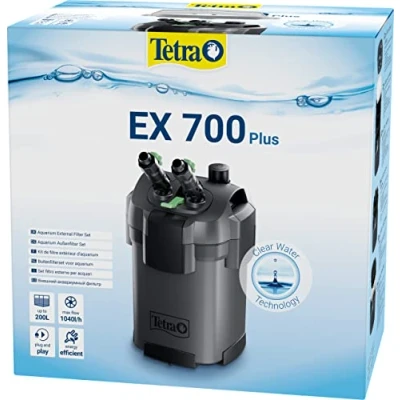 Immagine di Tetra EX 700 Plus Set filtro esterno completo, da 100 a 200 litri, silenzioso e risparmio energetico