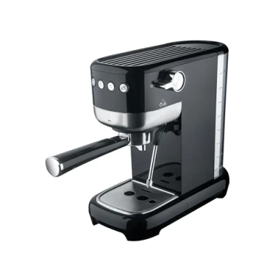 Immagine di Avilia Macchina Caffè Espresso per Cialde e Macinato con Cappuccinatore 1350W Serbatoio 1.4L, 1 o 2 Tazze, Perfetta ogni Occasione