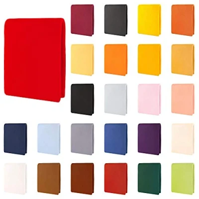 Immagine di CelinaTex Aqua Lenzuolo Elasticizzato Letto Contenitore ad Acqua Cotone Elastan 90x200 100x220 cm Rosso