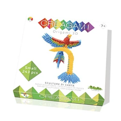Immagine di CreativaMente Creagami Pappagallo Gioco in Scatola, Multicolore, 713