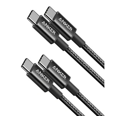 Immagine di Anker cavo USB Type C in nylon (1m, 60W), di ricarica per iPhone 15/ 15Pro/15Plus/15ProMax, iPad Mini 6/Pro 2021, Air 4, MacBook Pro 2020, Samsung Galaxy S23,Switch