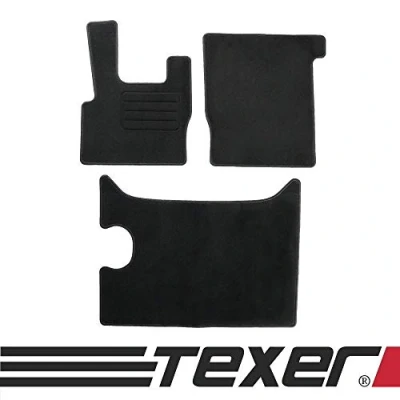 Immagine di CARMAT TEXER Tappetini in tessuto, adatti per DAF XF 105, cambio manuale, anno di costruzione 2005 Basic