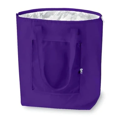 Immagine di Dispositivo di raffreddamento pieghevole riutilizzabile, Shopping, borsa da spiaggia leggera e durevole, con fodera interna in alluminio per una perfetta funzione 25L