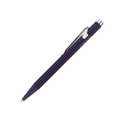 Immagine di Caran D&#039;Ache 849 penne a sfera colore viola scuro con confezione slim, edizione limitata, NN0849.461,