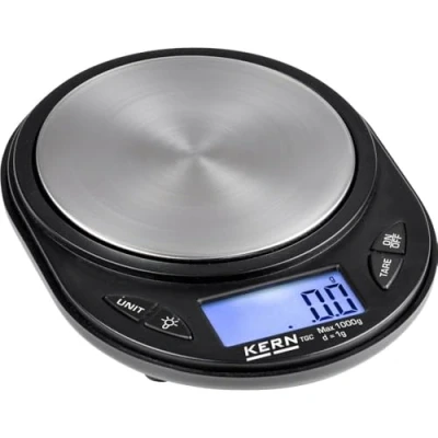 Immagine di Kern TGC 1K 3 Bilancia tascabile Portata max. 1000 g Risoluzione 1 a batteria Multicolore