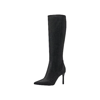 Immagine di Tamaris Stivali alti, Donna, Taglia: 41, Black glam Tessuto