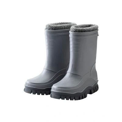 Immagine di Sterntaler Stivali in Gomma Unisex per Bambini con Scarpa Interna Rimovibile, Grigio Medio, 31 EU
