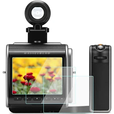 Immagine di Komet Pellicola salvaschermo 907X 50C compatibile con fotocamera Hasselblad 50MP, vetro temperato 9H, anti graffio, bolle, polvere (confezione da 3)