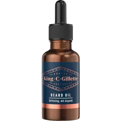 Immagine di King C. Gillette Olio per barba da uomo una morbida e profumata, con il nostro caratteristico profumo 30 ml