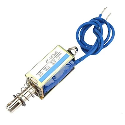 Immagine di DC 6V Elettromagnete Automazione Controllo 300mA Pull 5N Gamma retrattile 10mm