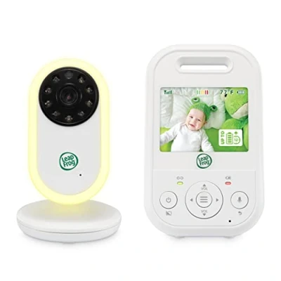 Immagine di Leapfrog LF2423 Baby Monitor Video e Audio Con Luce Notturna, Videocamera Schermo 2.8&quot;, 2600mAh Batteria Comunicazione Bidirezionale VOX Visione Notturna Monitoraggio Temperatura Ninne Nanna
