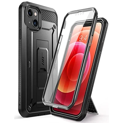 Immagine di SUPCASE Unicorn Beetle Pro Series Custodia per iPhone 13 Mini (versione 2021) 5,4 pollici, protezione schermo integrata robusta tutto il corpo (nero)