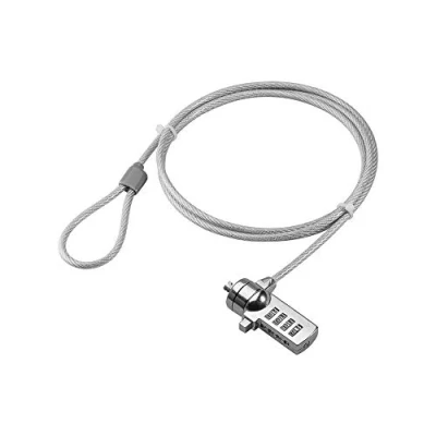 Immagine di Goobay 93038 Lucchetto di Sicurezza per Notebook, con Combinazione Numerica A 4 Cifre