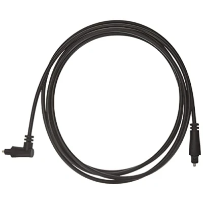 Immagine di goobay Toslink 41595 cavo angolare a 90 (connettore girevole 360), 2 metri, fibra ottica angolato su un lato, audio digitale con la migliore qualità